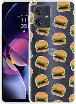 Cazy Hoesje geschikt voor Motorola Moto G54 5G Burgers
