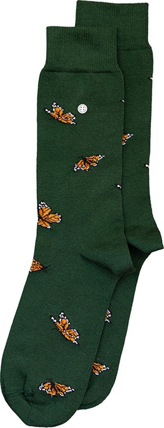 Alfredo Gonzales sokken butterflies groen - 46-48