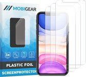 Mobigear Screenprotector geschikt voor Apple iPhone 11 Pro | Mobigear Screenprotector Folie - Case Friendly (3-Pack)