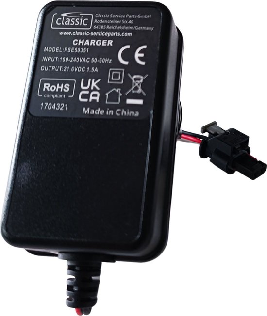 Compatibele Oplader voor Husqvarna Automower 308 en Gardena R70Li en R80Li van VANCA — afbeelding 3