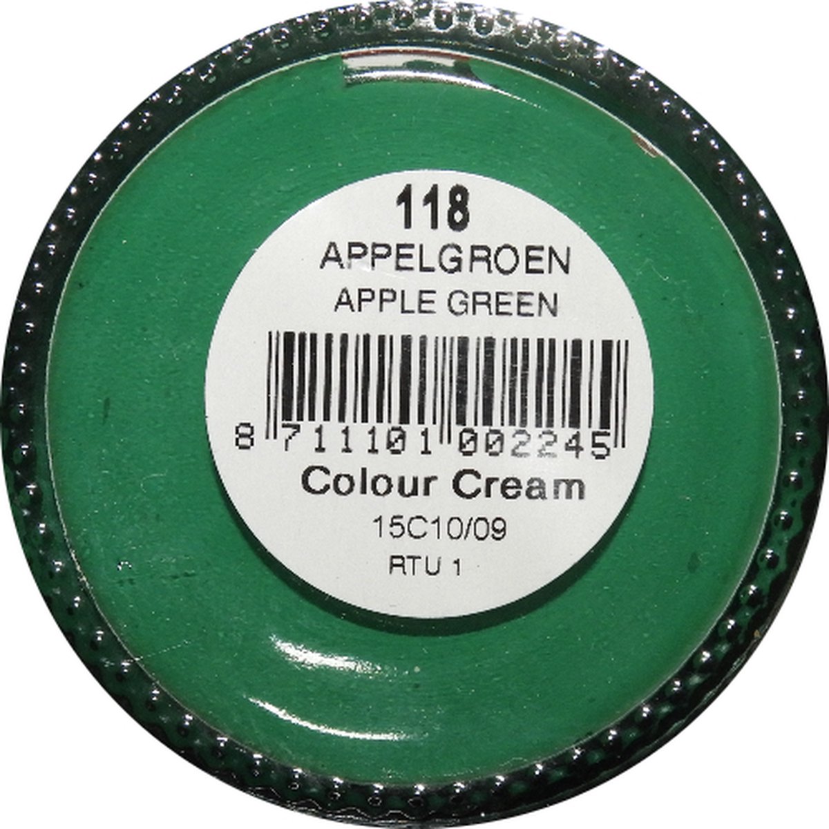 SL - Dekkende Kleurcreme - Appelgroen - (Schoensmeer - Schoenpoets)