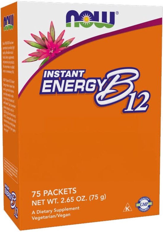Now Instant Energy B12 2000 MCG 75 st bol