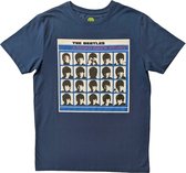 The Beatles - A Hard Day's Night Album Cover Heren T-shirt - 2XL - Blauw