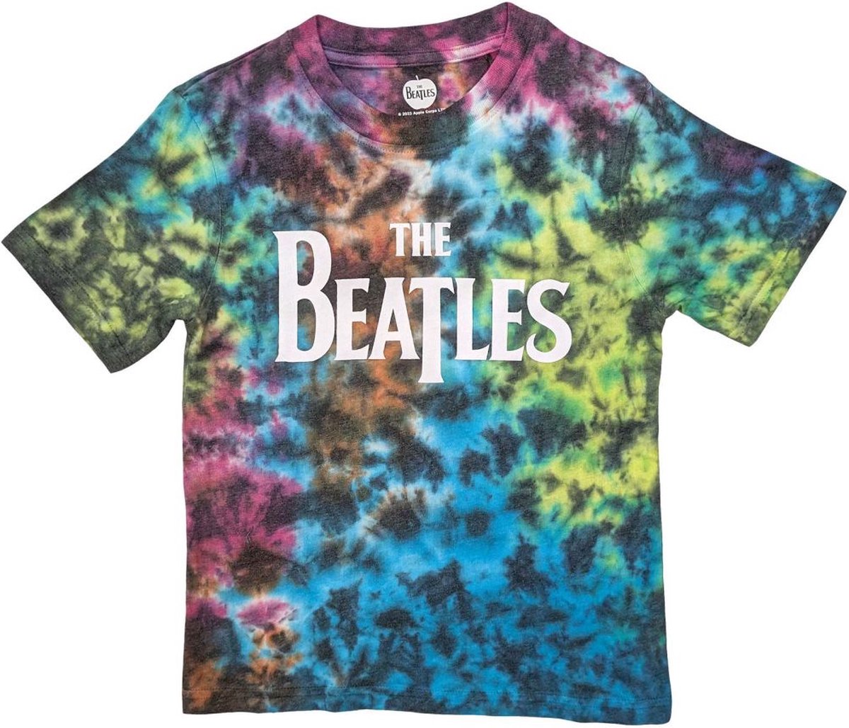 The Beatles - Drop T Logo Kinder T-shirt - Kids tm 8 jaar - Multicolours