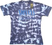 Nirvana - Nevermind Wavy Logo Kinder T-shirt - Kids tm 2 jaar - Paars