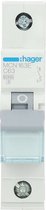 Hager Installatieautomaat 1-polig 63 A C-karakteristiek 6 kA