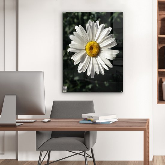 MuchoWow® Peinture sur Verre - Marguerite - 60x80 cm - Peintures sur Verre Acrylique - Photo sur Glas