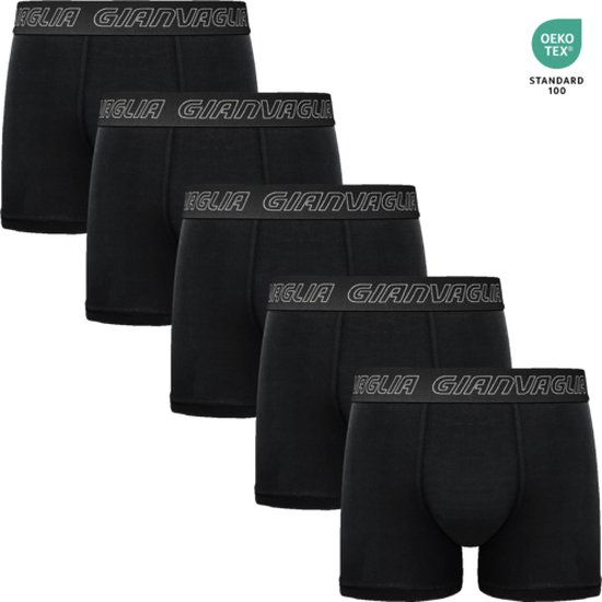 GIANVAGLIA® Deluxe 5-Pack GVG-5015 Boxers en coton pour hommes XL
