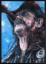 Lemmy Kilmister 03 print 51x71 cm *ingelijst & gesigneerd