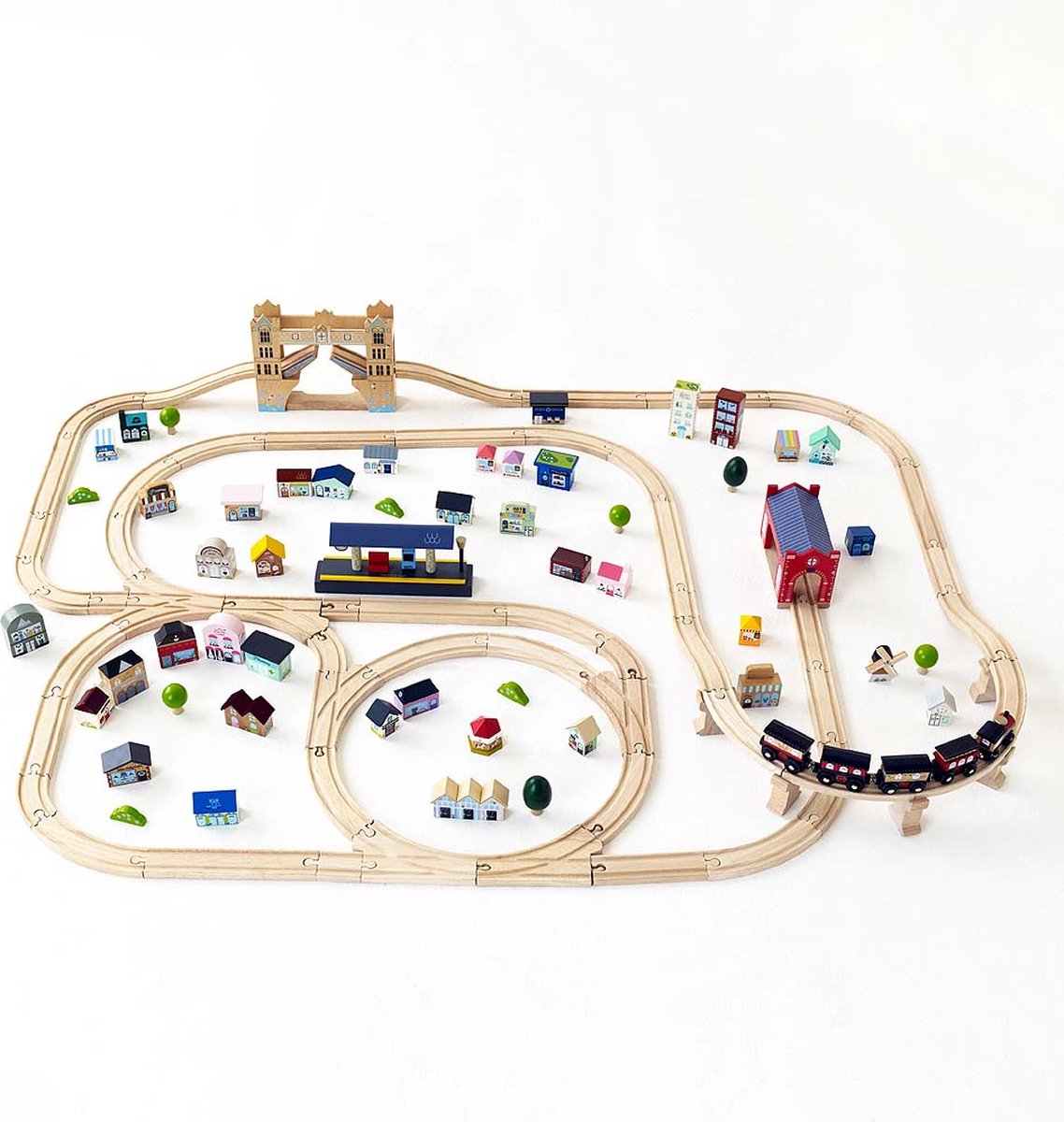 Le Toy Van LTV - Treinenset Londen (120 stuks)