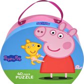 Peppa Pig - Coffret puzzle - Puzzle - 40 pièces de puzzle - Jouets