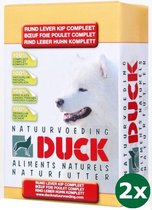 2x8 kg Duck rund / lever / kip compleet breeder