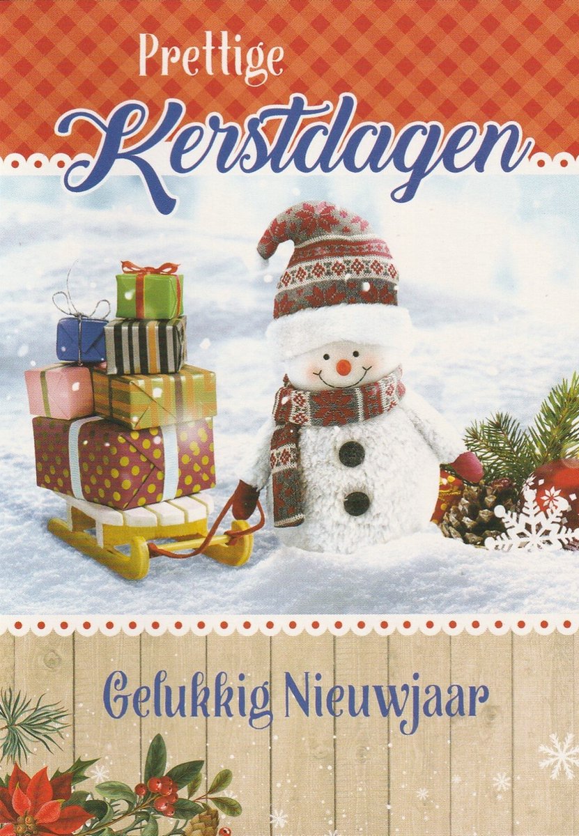 KVEL kerstkaarten - set van 10 kaarten - Kaartje van El