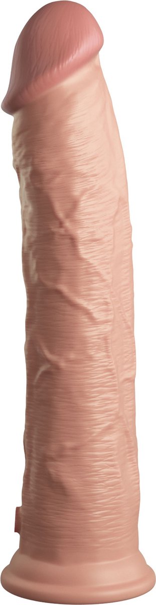 Pipedream Dildo Love Toy 11 Inch 2Density Silicone Cock - Beige