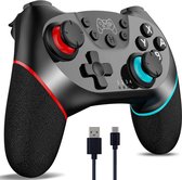 Manette pour Nintendo Switch - Manette sans fil adaptée pour Switch/Lite/OLED/ PC/Windows/iOS/Android - Rechargeable par USB - Capteurs de Motion et fonction de vibration