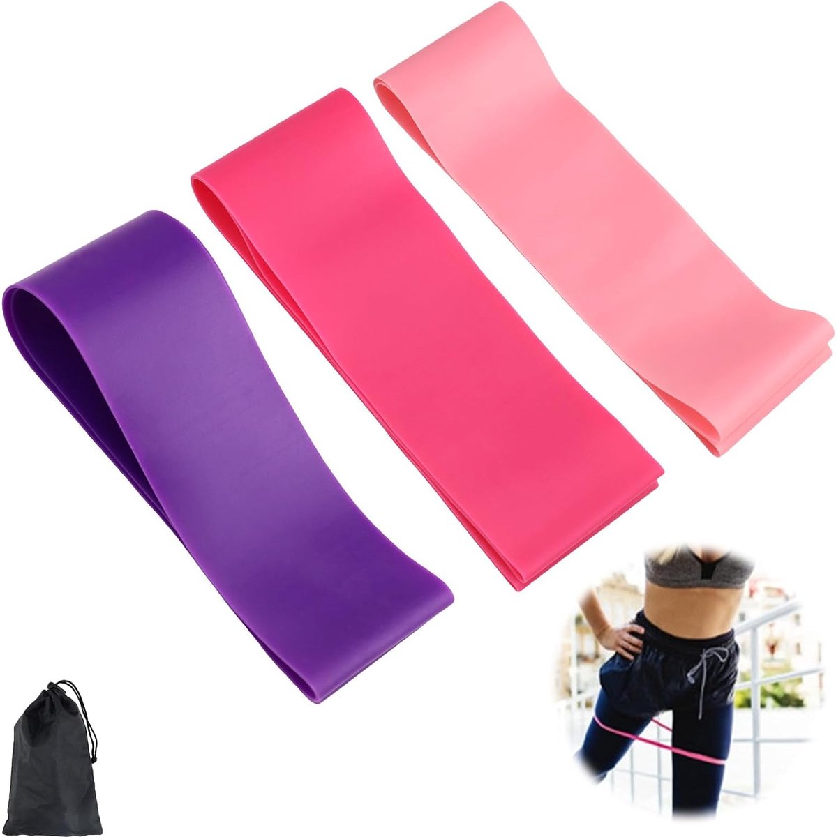 Fitnessband Fußplatte - Verstellbares Balance Board Für Home Workout