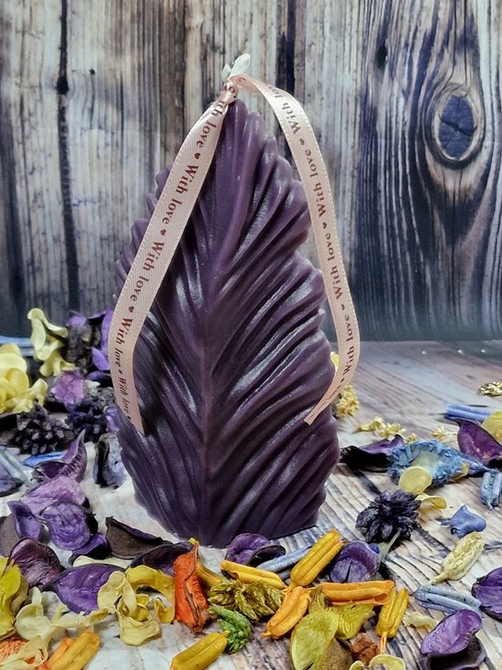 Candle Wisdom "Zeekoraal"- kaars figuur - sierkaars - paraffinekaars - gift candle - kaars - handgemaakt -design kaars - cadeau - geschenk