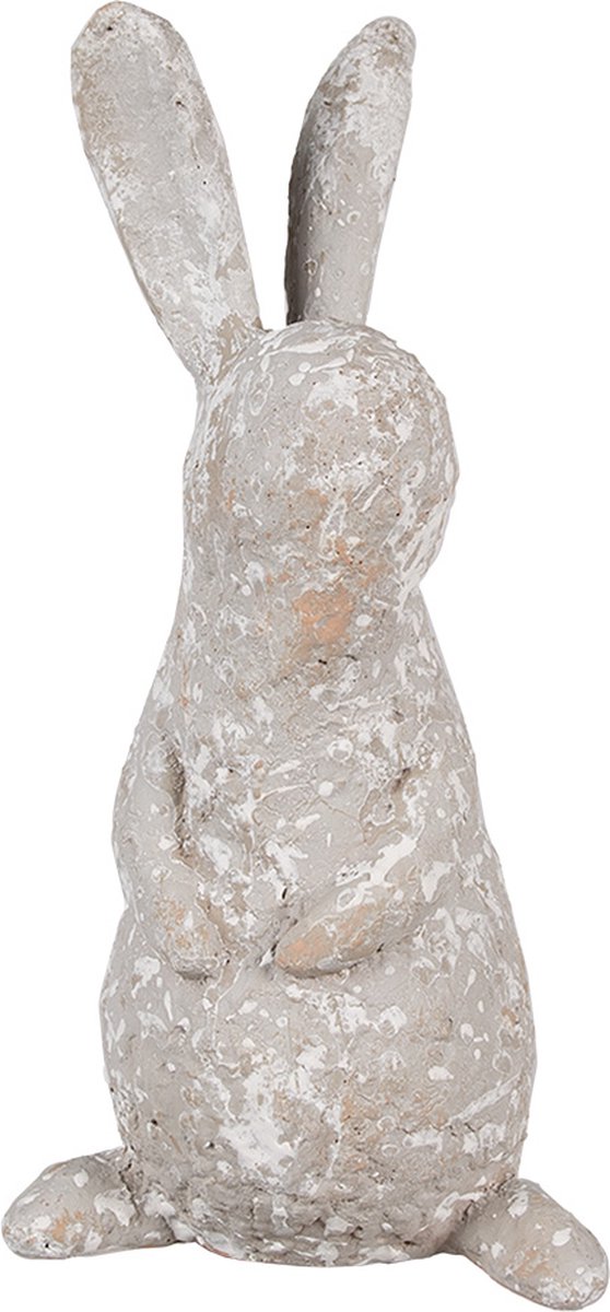 Clayre & Eef Beeld Konijn 31 cm Beige Polyresin