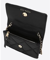 Steve Madden Dames Bendue Crossbody Bag Black/Gold ZWART One Size