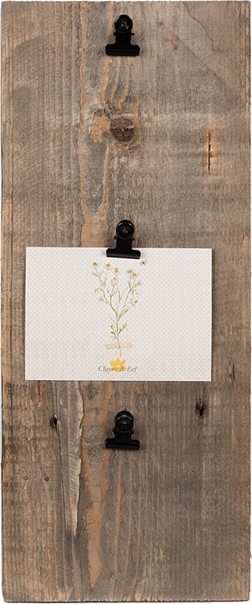 Clayre & Eef Fotolijst 15x3x36 cm Bruin Hout