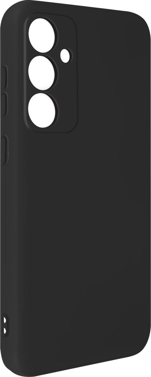 Avizar Hoes Geschikt voor Samsung Galaxy S23 FE Soft Touch Fast Cover serie, Zwart