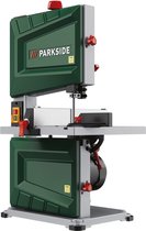 PARKSIDE® Lintzaagmachine 350 W - Zaagsnelheid: 900 m/min - Werktafel: 30 x 30 cm - Inclusief 1 bandzaagblad 140 cm (voorgemonteerd), 1 parallelaanslag, 1 dwarsaanslag met hoekinstelling. 1 schuifstok, 3 inbussleutels