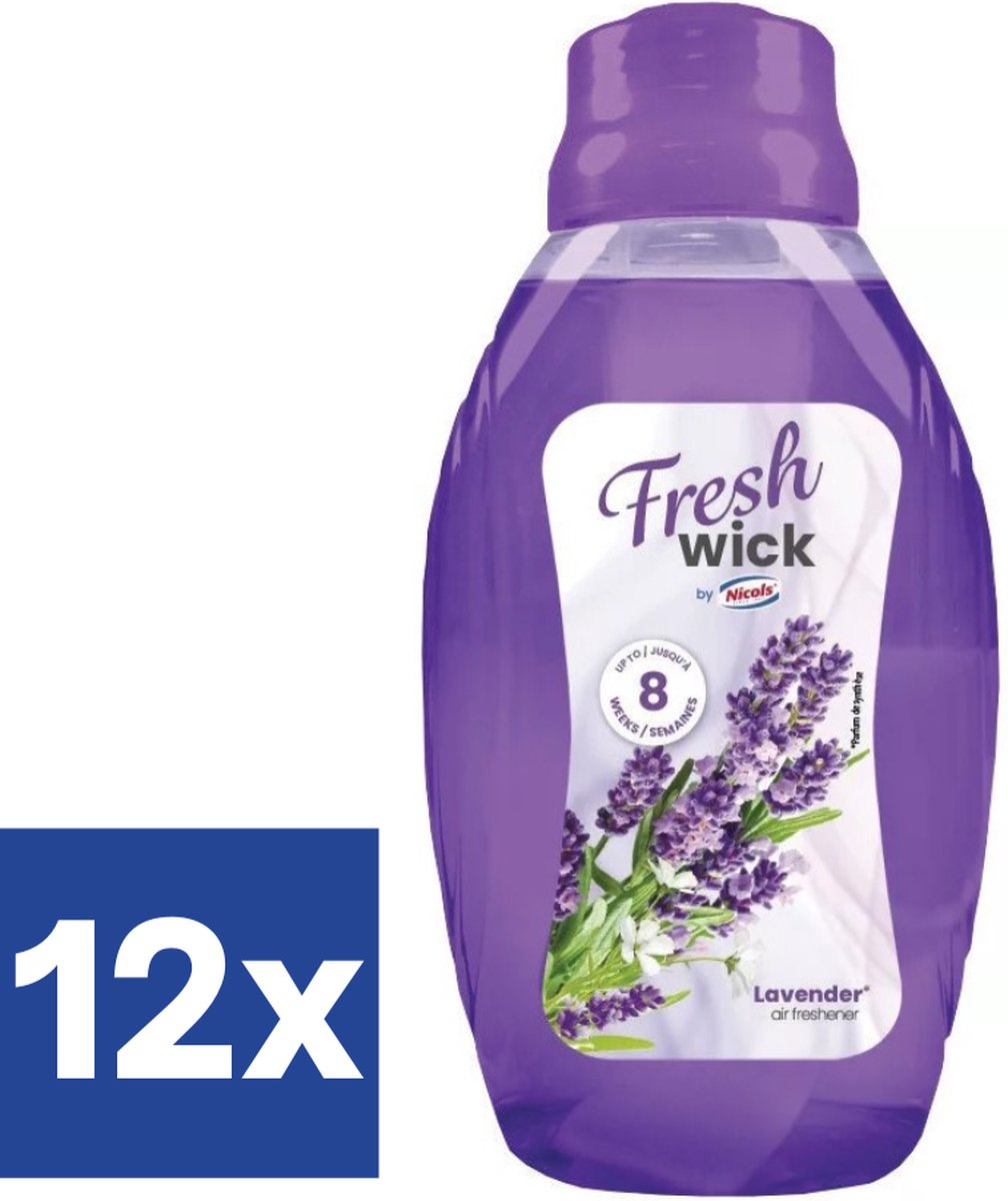 Nicols Luchtverfrisser Lavendel - 12 x 375 ml