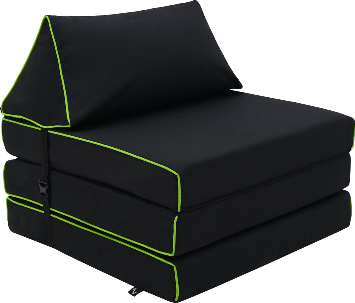 Opvouwbare Matras - Vouwmatras - Volwassenen Opvouwbare Matras - Gaming Matras - Logeermatras Opvouwbaar - Zetelbed - Opvouwbaar 1 Persoons