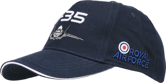 Fostex Garments - Kids baseball cap F-35 Royal Air Force (kleur: Blauw / maat: NVT)