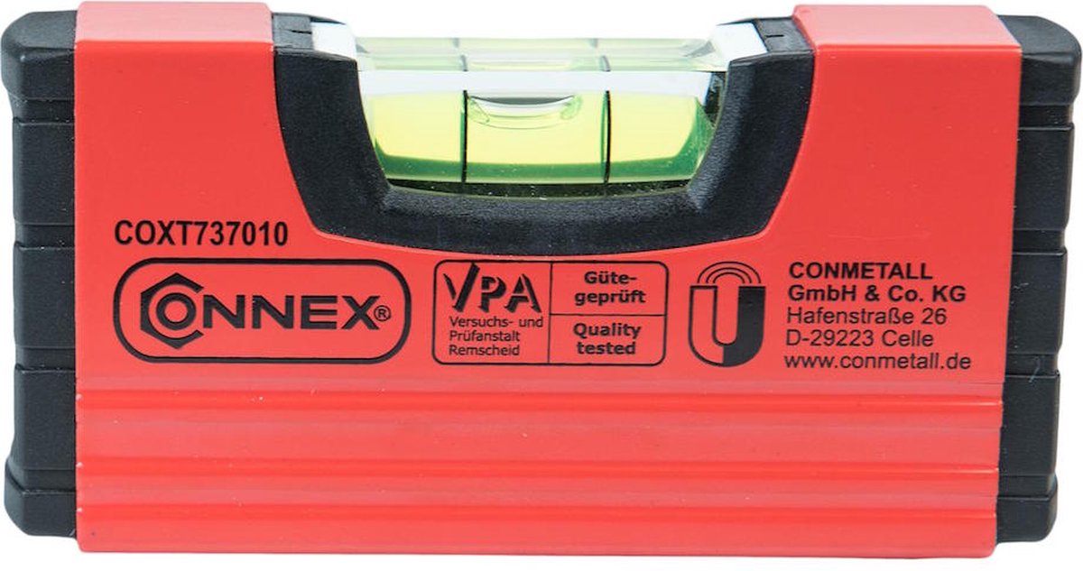 Connex COXT737010 Mini Waterpas 100 mm Magnetisch