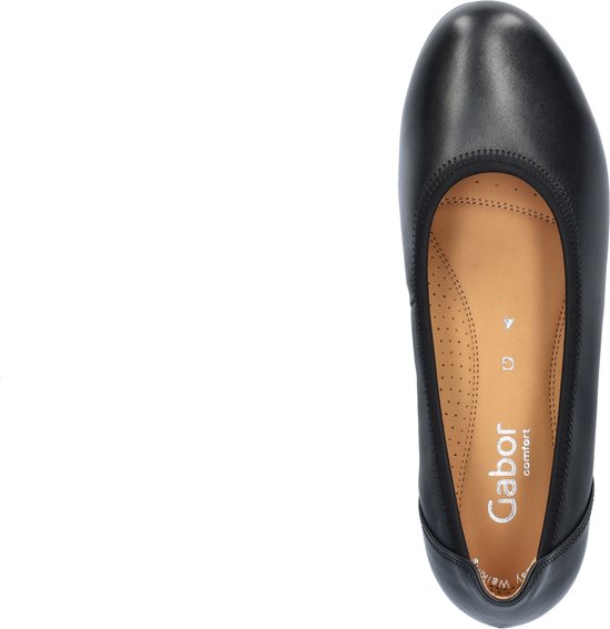 Gabor 02.690.57 - slip-on pour femme - noir - taille 39 (EU) 6 (UK)