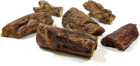 Qwisple Runderlong | Hondensnacks Gedroogde Longen | Rund | 1000 gram