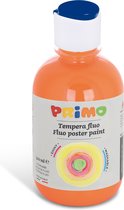 Primo Ready-mix FLUO poster paint, bottle 300 ml with flow control cap orange