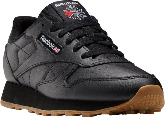 Reebok Classics Leather Sneakers Zwart EU 34 1/2 Jongen