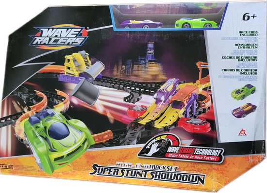 wave racers - super stunt showdown - racebaan | bol