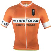 Q36.5 L1 Veloce Club Bolzano Maillot de cyclisme à manches courtes Oranje L Homme