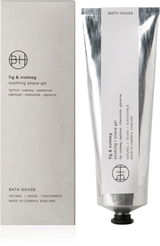 Bath House Scheer Gel 100ml Spanish Fig & Nutmeg | bol