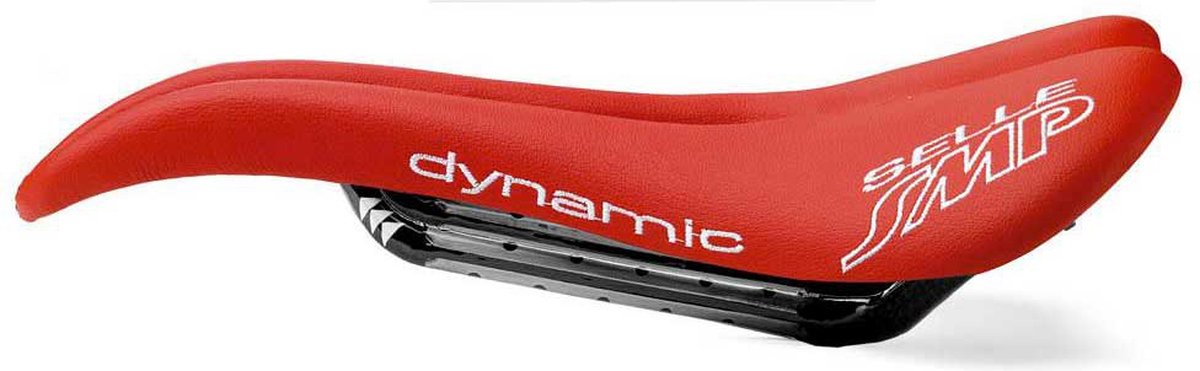 Selle Smp Dynamic Carbon Zadel Rood 138 mm Man