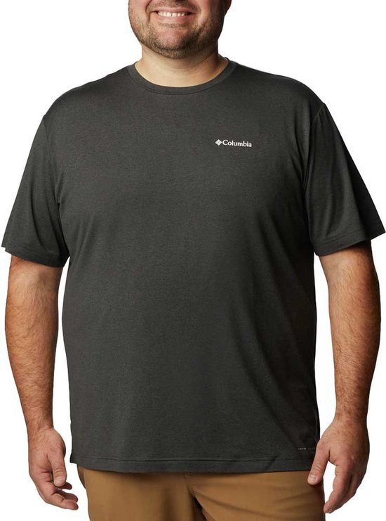 Columbia Tech Trail Graphic T-shirt Met Korte Mouwen Grijs M Man