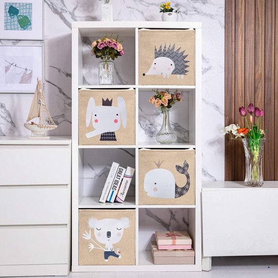 Armoire de Rangement Épaisse à Tiroirs pour Enfant, Coffre en