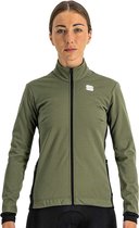 Sportful Fietsjack winter dames Groen - NEO W SOFTSHELL JACKET BEETLE - L