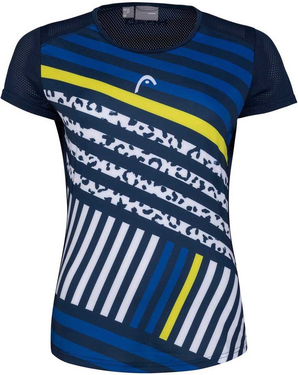 Head Racket Sammy T-shirt Met Korte Mouwen Blauw L Vrouw