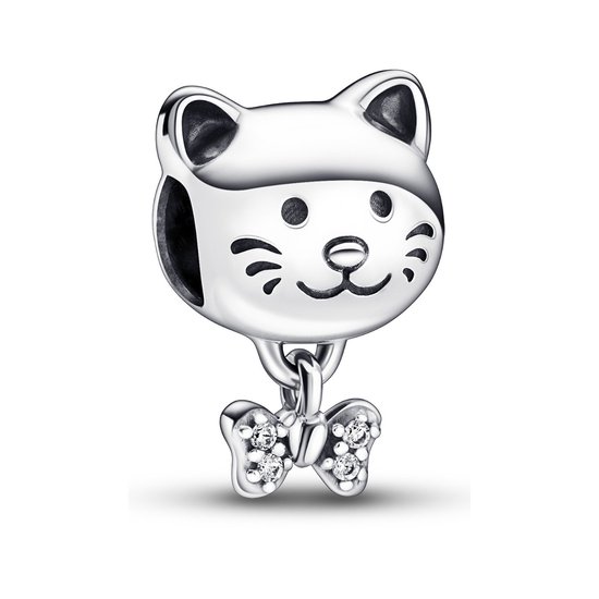 Pandora Bedel Kat en Strik 792255C01 | bol