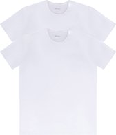 HUGO BOSS Comfort T-shirts relaxed fit (2-pack) - heren T-shirts O-hals - wit - Maat: M