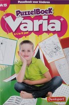 Denksport Varia 6 t/m 8 jaar - Puzzelboek voor kinderen