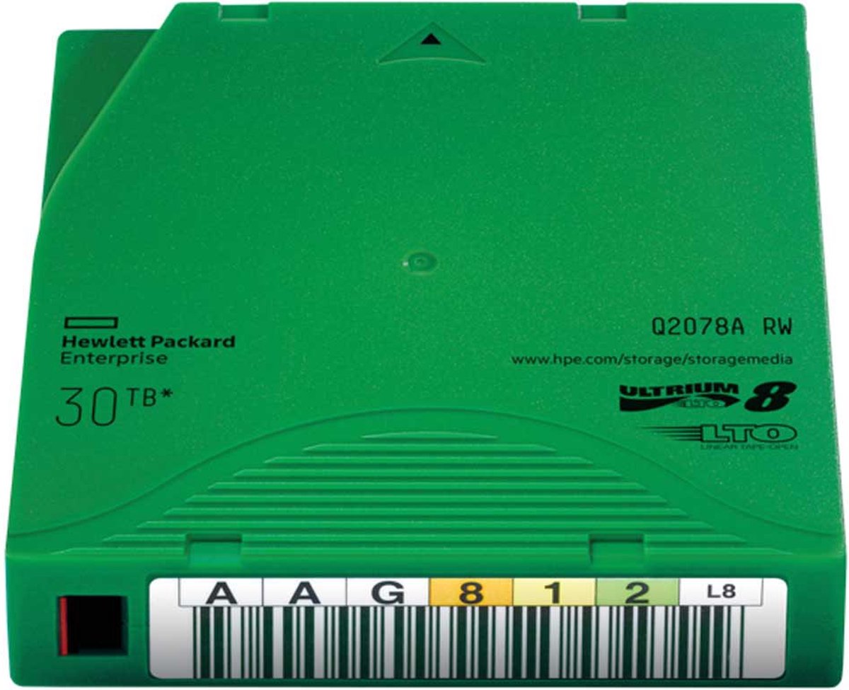 HP LTO Ultrium 8 Tape 12TB / 30TB Q2078A