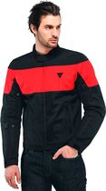 Dainese Elettrica Air Tex Jacket Black Black Lava Red 58 - Maat - Jas