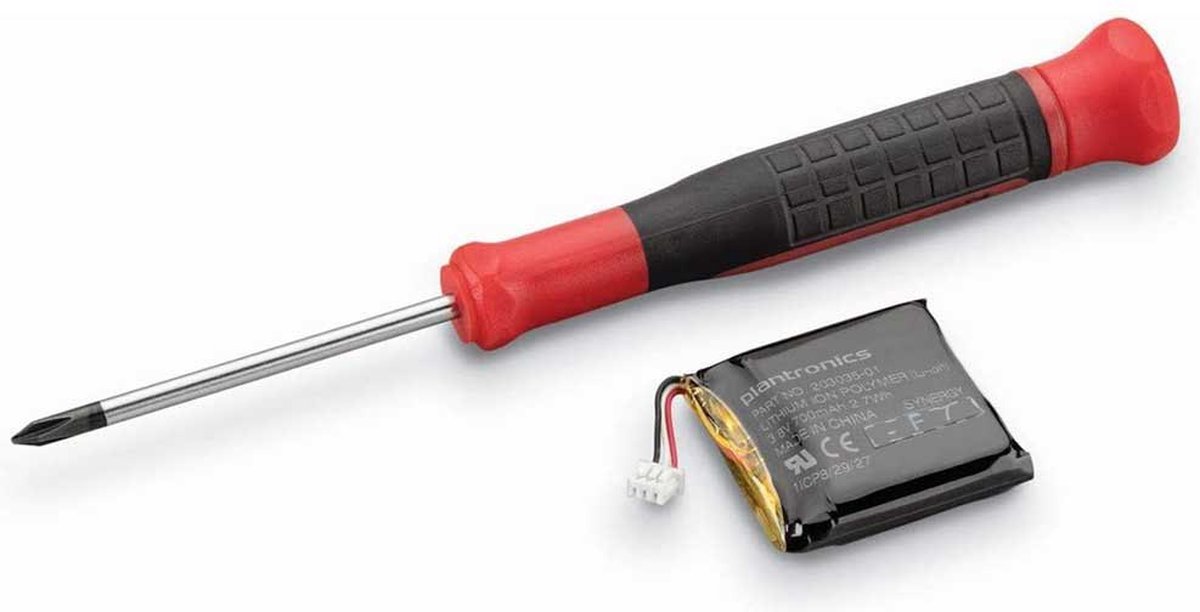 Poly W8210 Mono-accu Met Verwijderingsgereedschap Zilver