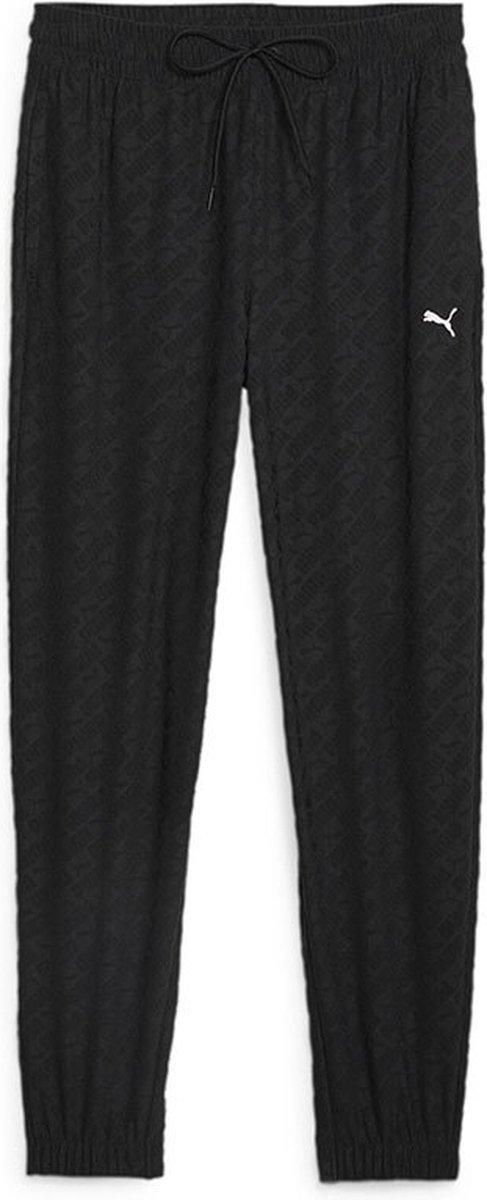 Puma Fit Branded Fle Trainingsbroek S Vrouw Zwart