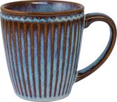 GreenGate Koffiemok Alice oyster blauw 350 ml - Ø 9 cm